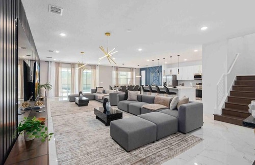 Kissimmee House | SUPER FANCY- 15BDR, 17BAs HUGE 7,000SQFT HOME