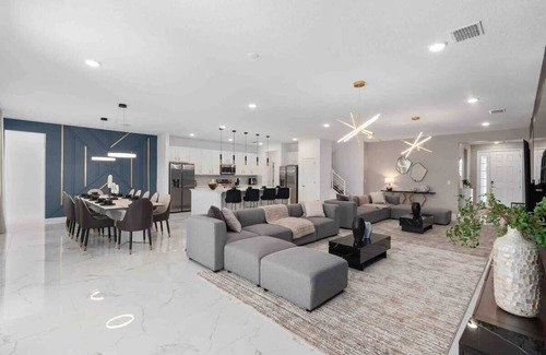 Kissimmee House | SUPER FANCY- 15BDR, 17BAs HUGE 7,000SQFT HOME