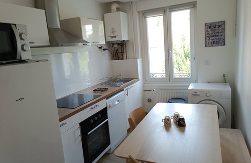 Mulhouse Apartment | Super T3 fully equipped quiet free parking nearby