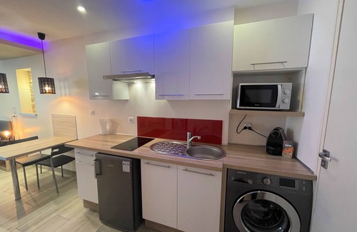 Montlucon Apartment | Superb furnished and equipped Studio in the heart of downtown in secure residence