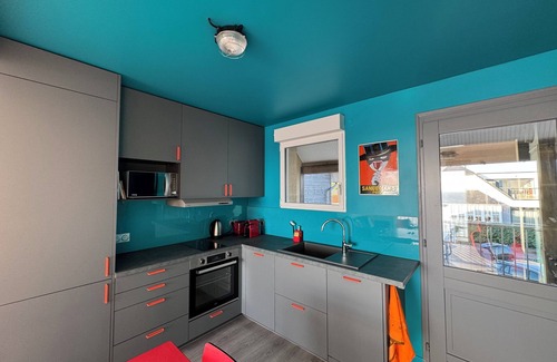 Agon-Coutainville Apartment | Superb sea view apartment