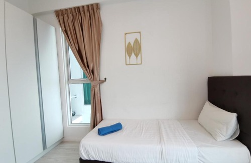 Kampung Sembulan Baru Apartment | Superb Summer Garden Theme 夏天花坊主题 Sutera Avenue 3 Bedroom
