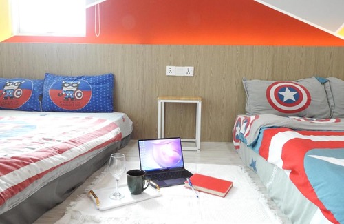 Kampung Sembulan Baru Apartment | Superb Superhero Theme 舒沛超级英雄主题 Sutera Avenue 4 Bedroom