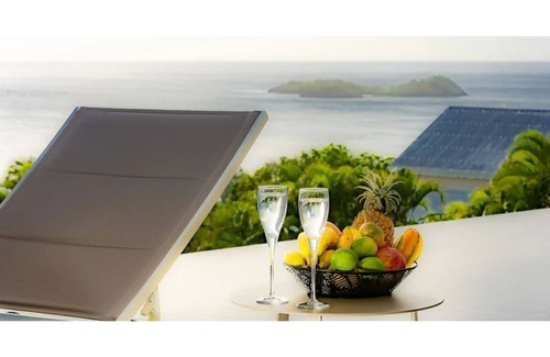 Bouillante Villa | Superb villa with sea view and Cousteau reserve with mirror pool 5*