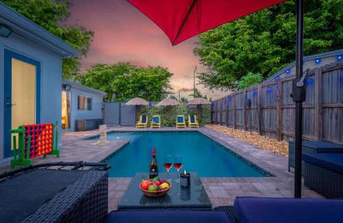 Pompano Beach House | Surfari Pompano! Heated Pool Home 9 Mins To Beach