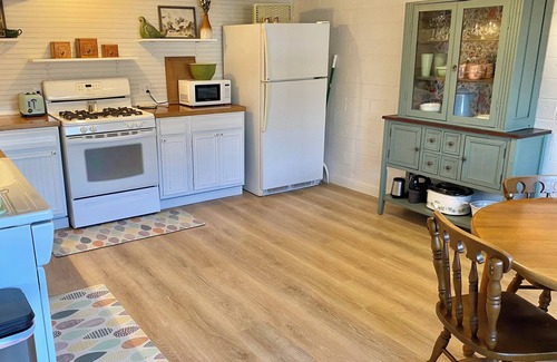 Pella Apartment | Surprisingly Sunny & Spacious 1 bedroom basement apt. w/King bed + 2 twin beds
