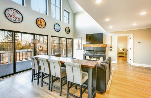 Suttons Bay House | Suttons Bay Home Hot Tub, Lake Views and Fire Pit