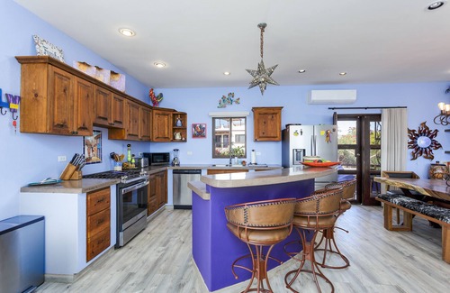 Los Barriles House | Sweeping ocean views steps to beach w/pool & Firepit. Close to Tres Palapas!