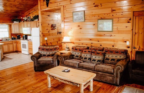 Cosby Cabin | 'Sweet Life' *Log Cabin on Cosby Creek with Wifi *No contact check in