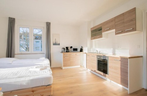 Krefeld Apartment | T&K Apartments - Studio Apartments - 22 min MESSE DUS & Airport DUS
