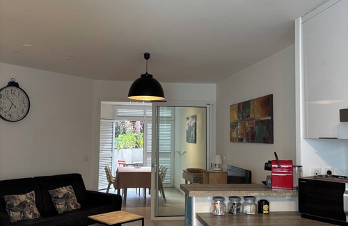 L'Ermitage-les-Bains Apartment | T2 apartment with Hermitage swimming pool 150 m from the lagoon.