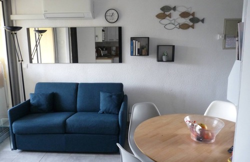 Gruissan Apartment | T2, la PLAYA, direct access to Grazel beach