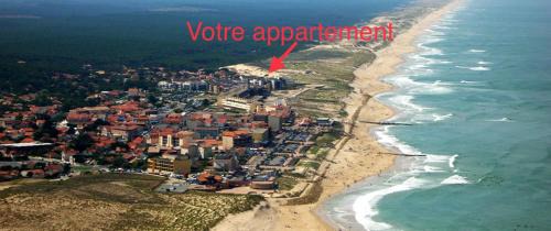 Lacanau-Ocean Apartment | T3 - TERRASSE 30 m2 VUE OCEAN, 2 CHAMBRES, parking privatif et piscine en été