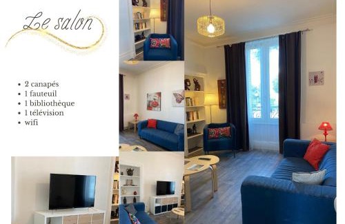 Montlucon Apartment | T4 Spacieux, lumineux et moderne