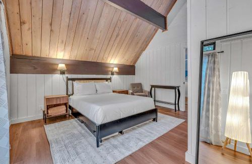 Talmont House | Tahoe City Vacation Rental with Fireplace and Deck