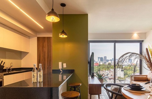 Hipodromo Condesa Apartment | Taman by Kukun Summar