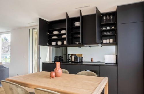 Wipkingen Apartment | Tasteful Wipkingen 1BR w/ Storage & W/D, nr Market, by Blueground