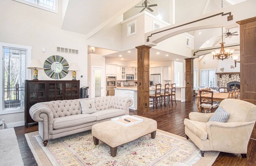 Grand Beach House | Tastefully-decorated high-end home with private pool, fast WiFi & on-site tennis