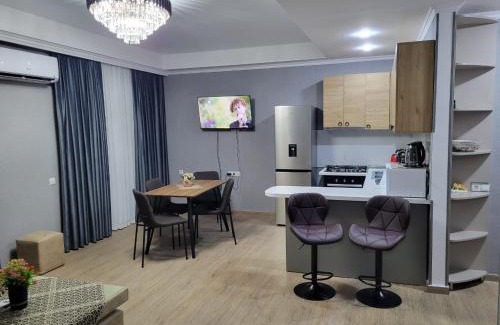 Kutaisi Apartment | Tatulis house white bridge