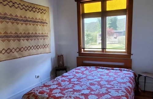 Te Kaha House | Te Kaha home in private setting, close to the sea and close to the Kereu River.