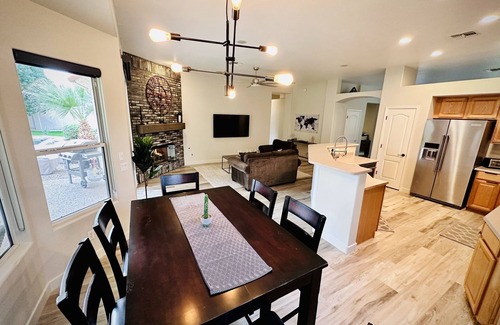 Warner Ranch House | Tempe Oasis with Spa/Heated Pool! Preferred home by the AZ Cardinals.
