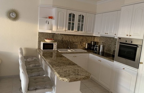 Los Gigantes Apartment | Tenerife South, luxury house, sea views, balcony and garden, 5min beach&town