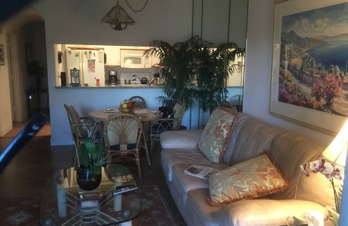 Central Naples Condo | Tennis courts just outside your patio