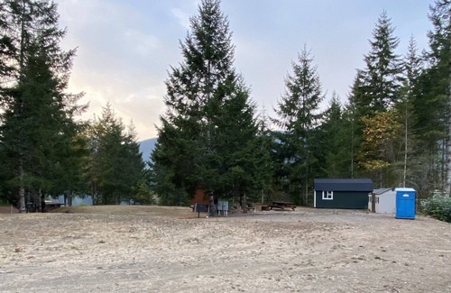 Port Angeles RV Rental | Tent campsite w/lake view on Lake Sutherland!