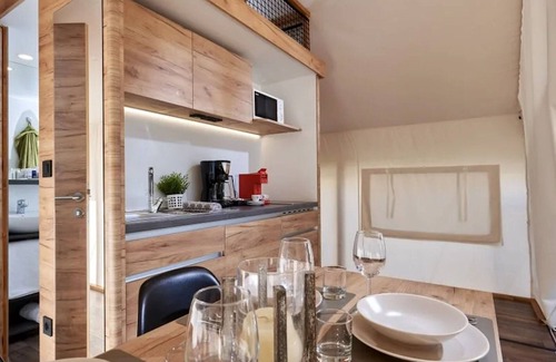 Zutendaal RV Rental | Tent Lodge With Bathroom, Maastricht at 16 km