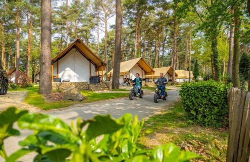 Zutendaal RV Rental | Tent Lodge With Bathroom, Maastricht at 16 km