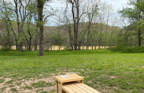 St. James RV Rental | Tentrr Signature Site - Maramec Spring Park, McDole's Meadow