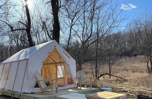 St. James RV Rental | Tentrr Signature Site - Maramec Spring Park, McDole's Meadow