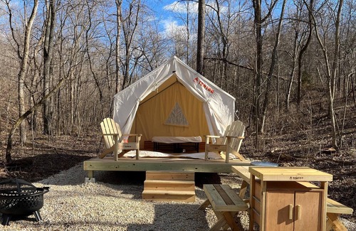 St. James RV Rental | Tentrr Signature Site - Maramec Spring Park Asher Hollow