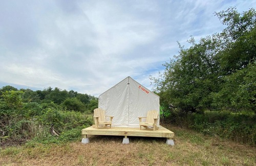 Town of Marbletown RV Rental | Tentrr Signature Site - Orchard Tent Esopus