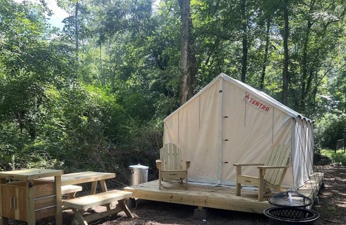 Powder Springs RV Rental | Tentrr Signature Site - Back 40 Shanty A