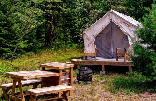 Davis RV Rental | Tentrr State Park Site - WV Blackwater Falls State Park - Site D - Single Camp "