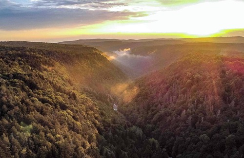 Davis RV Rental | Tentrr State Park Site - WV Blackwater Falls State Park - Site D - Single Camp "