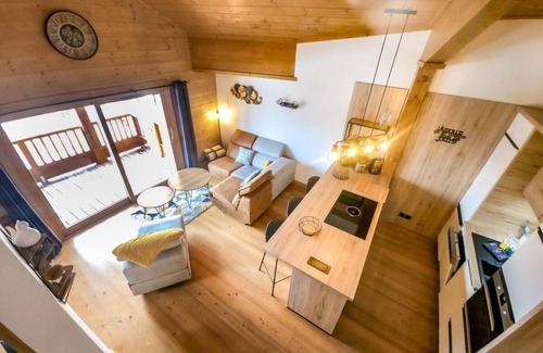 Saint-Martin-de-Belleville Apartment | Terrace, balcony, parking, tv, ski locker, 76m², Saint Martin de Belleville