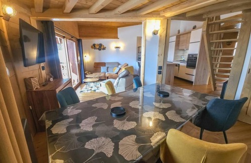 Saint-Martin-de-Belleville Apartment | Terrace, balcony, parking, tv, ski locker, 76m², Saint Martin de Belleville