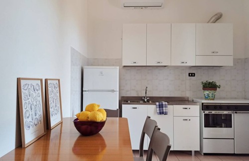 Santa Maria Apartment | Terrace among the olive trees in Ricadi (Riviera Apt. 4)