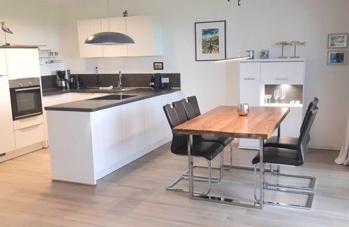 Vorpommern-Greifswald District Apartment | Terrace apartment Haffblick - Oasis on the lagoon - Haffblick (6-2)