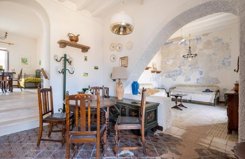 Lipari Historic Centre Apartment | Terrace Sea View Apartment By Halldis