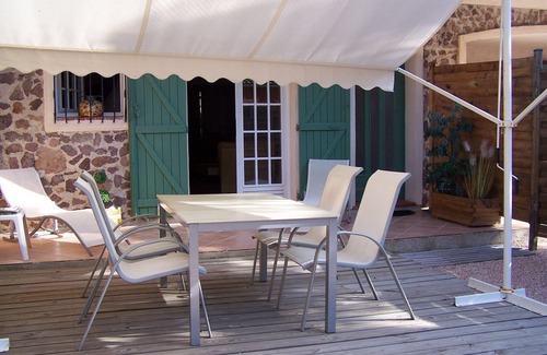 Theoule-sur-Mer House | Terraced house 90m2 beach and restaurant 2mn walk air conditioning quiet, garden