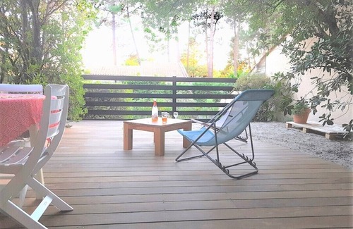 Lacanau-Ocean House | Terraced house type 2 Mezzanine located in the pines 1.8 km from the beach