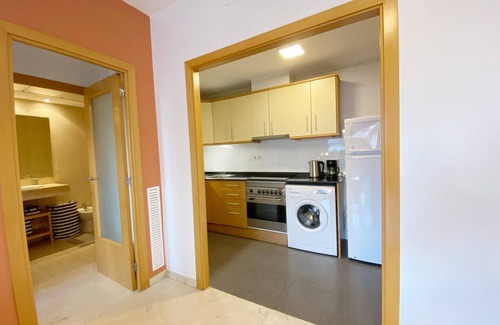 El Poble-sec Apartment | Terracotta Terrace in Poble Sec Barcelona