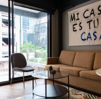 Reforma Apartment | Terraza GRAN Ubicacion a una cuadra del Angel