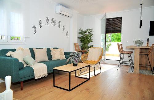 El Bosque Apartment | Terraza privada MarDeLunas