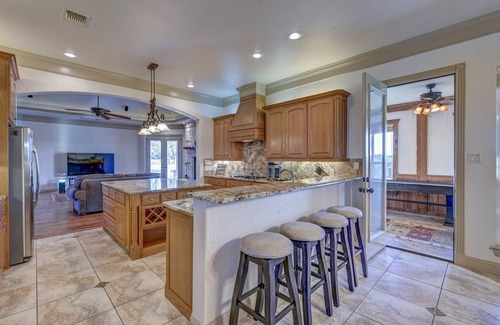 Rochelle House | Texas River Ranch-518 Acres; 2 Homes, Sleeps 21; +/- 3 Miles of River Frontage