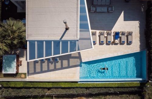 Panormos Villa | Thalassa Residence, Pool, Spa Whirlpool & SeaViews, By ThinkVilla