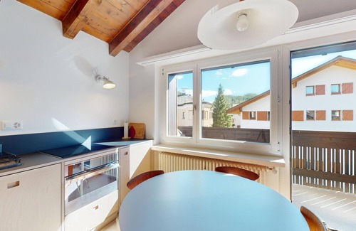 Celerina-Schlarigna Apartment | The 3-room apartment on the top floor, approx.